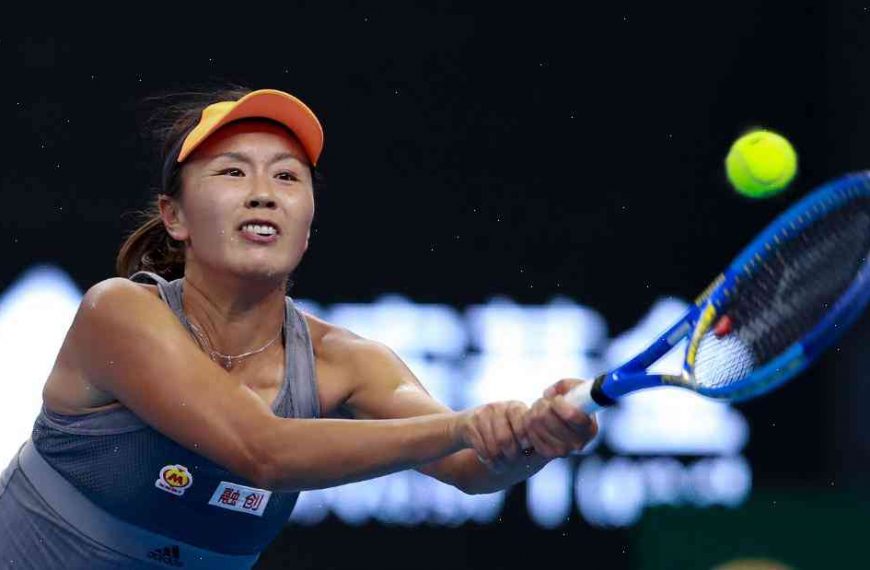 Chinese tennis star Peng Shuai hospitalised with ‘heavyly dehydrated’ condition