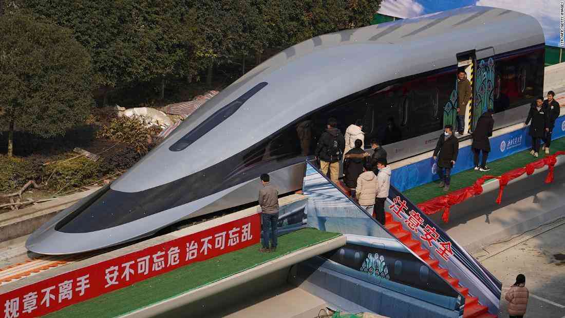 New China train puts down tracks
