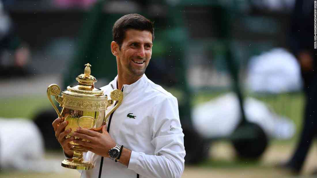 Djokovic recharges on the tennis court